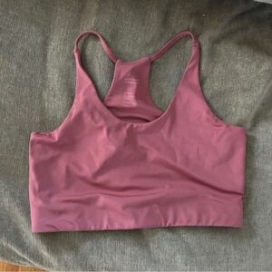 Pink sports bra Girlfriend Collective - size Large